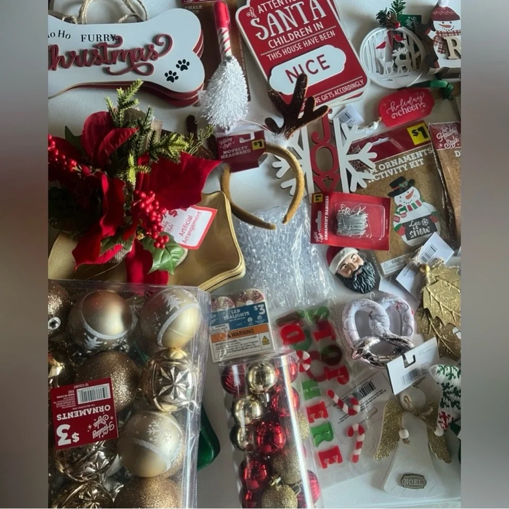 Christmas mystery box, Holiday Ornament Set